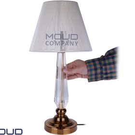 تصویر آباژور رومیزی ستون بلند (موعود) 