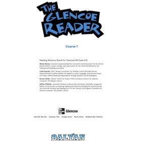 تصویر دانلود کتاب Glencoe Literature: The Glencoe Reader Course 1 Grade 6 SE Glencoe Literature: The Glencoe Reader Course 1 Grade 6 SE