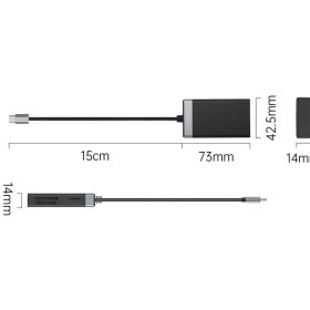 تصویر رم ریدر Type-C اوریکو مدل CL4T-C3 