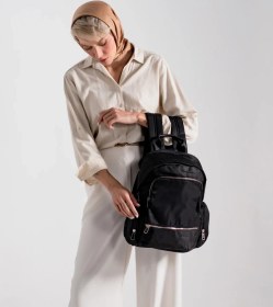 تصویر کوله پشتی زنانه دیوید جونز مدل CM7374 با چرم مصنوعی 