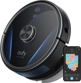 تصویر eufy RoboVac LR30 Hybrid+ Robot Vacuum Cleaner Advanced App Contro T2182K11 black 