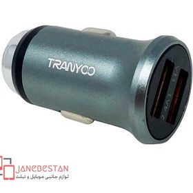 تصویر شارژر فندکی ترانیو مدل C8 TRANYOO C8 Car Charger with MicroUSB Cable