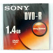 تصویر مینی دی وی دی Mini DVD - R سونی 1.4GB قابدار باسلفون 