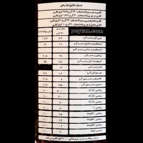 تصویر کربو پروتئین (گینر) پوتن 4400 گرمی 