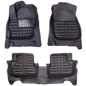 تصویر کفپوش پنج بعدی مزدا 3 نیو چرمی برند AM [اصل – برند متفرقه ارسال نمی‌شود] 