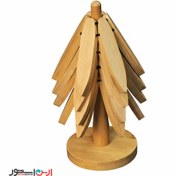 تصویر زیر قابلمه درختی طرح کاج بامبو 4 تایی 