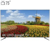 تصویر تلویزیون هوشمند تی سی ال مدل TCL 75P735 سایز 75 اینچ TCL 75P735 GOOGLE TV