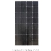 تصویر پنل خورشیدی 260 وات مونو کریستال EPEVER 