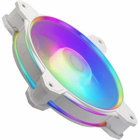 تصویر فن کیس Cooler Master MasterFan MF120 Halo2 - White Edition - 3 in 1 