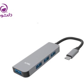 تصویر هاب 4 پورت USB-C جی سی پال مدل JCP6251 