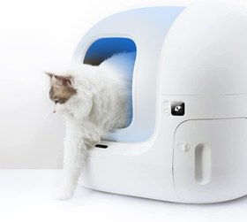 تصویر توالت گربه اتوماتیک هوشمند برند: cwtzh کد : X 2000 Smart automatic cat toilet Brand: cwtzh Code: X 2000