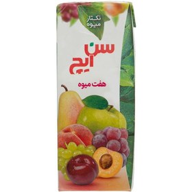 تصویر نکتار هفت میوه سن ایچ – 200 میلی لیتر Sunich Multi Fruit Nectar - 200 ml