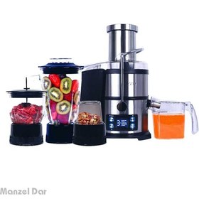 تصویر آبمیوه گیری آیسن مدل IE-J828 ظرفیت ۱ لیتر ۴ کاره 