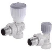 تصویر ست شیر رادیاتور آذر مدل 138/139 کروم مات 