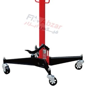 تصویر جک گیربکس درآر 500 کیلو بیگ رد مدل TEL05004 BIG RED Transmission Jack 0.5Ton Model TEL05004