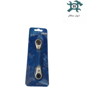 تصویر اچار چیلر سر کج والو Value Ratchet Spanner model 201