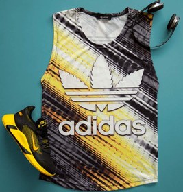 تصویر تاپ مردانه Adidas مدل Gym - مناسب برای L/XL Men's top Adidas Gym model