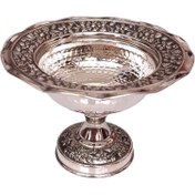 تصویر بستنی خوری مسی گلبرگ با روکش کروم 