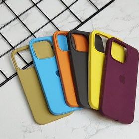 تصویر کاور سیلیکونی اپل مناسب iPhone 13 Pro 