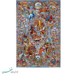تصویر تابلو فرش سلاطین 