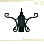 تصویر چراغ حیاطی تنه وسط دو شاخه رو به بالا شفق مدل سهند 