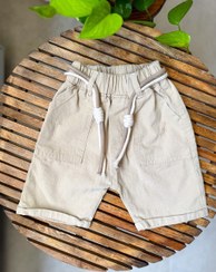 تصویر شلوارک لینن بامشی 