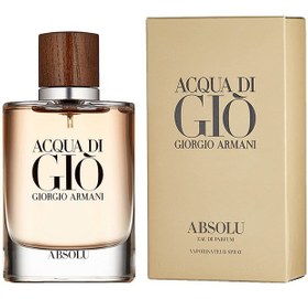 تصویر ادو پرفیوم مردانه جورجیو آرمانی مدل Acqua Di Gio Absolu 