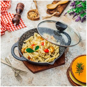 تصویر تابه ووک گریل چدن نالینو مدل Teyam 