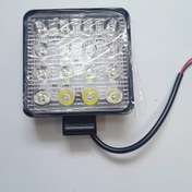 تصویر پروژکتور آفرودی لنز ذره بینی ۲۴ ولت مناسب ماشین های سنگین 