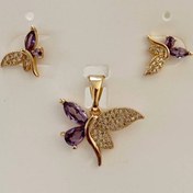 تصویر نیم ست نگین دار ژوپینگ 