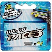 تصویر تیغ یدک دورکو مدل pace3 بسته 4 عددی ا durco spare blade pace3 pack of 4 durco spare blade pace3 pack of 4