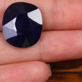 تصویر نگین یاقوت کبود کد 26803 