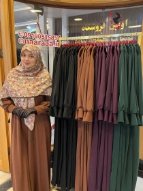 تصویر عبا صدف دارچینی 