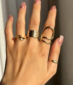 تصویر پک انگشتر دفرمه طلایی۲ 