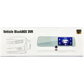 تصویر دوربین ثبت وقایع آینه‌ای سه لنز برند Vehicle BlackBOX DVR مدل 3390 