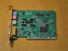 تصویر کارت صدای PCI کریتیو CT4810 ساخت سنگاپور 