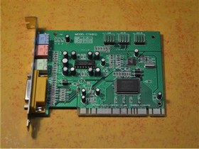 تصویر کارت صدای PCI کریتیو CT4810 ساخت سنگاپور 