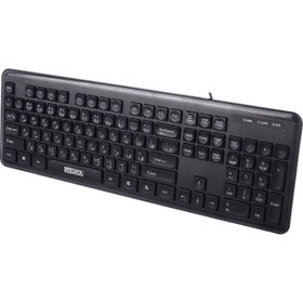 تصویر کیبورد سیمی سادیتا مدل SK-303 SADATA SK-303 Keyboard