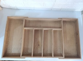 تصویر جاقاشقی چوبی کشویی 