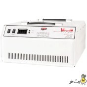 تصویر استابیلایزر سارا مدل t412s تمام اتوماتیک ۱۲۰۰۰ ولت آمپر (قابل نصب در کنار کنتور برق) 