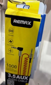 تصویر کابل Aux فنری Remax 