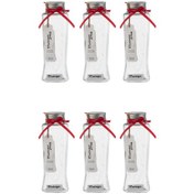 تصویر بطری شیشه‌ای Luxury Vintage پک 6 عددی 