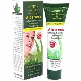 تصویر ژل لایه بردار فوری آلوئه ورا ایچون بیوتی ا Gel peel off Instant Aloevera Aichun Beauty 100 ml Gel peel off Instant Aloevera Aichun Beauty 100 ml