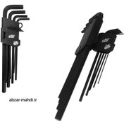 تصویر آچار آلن اسکای مدل ST2212B ۹ عددی جنس کروم وانادیوم 