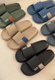 تصویر دمپایی مردانه پایون مدل لاکی سیلیکونی 