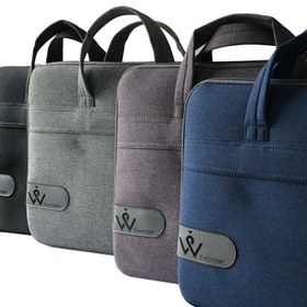 تصویر کیف لپ تاپ مایکروسافت مدل SW-013 مناسب لپ تاپ ۱۳ اینچی با دسته 