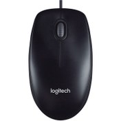تصویر ماوس لاجیتک M90 باسیم Mouse Logitech M90 Wired