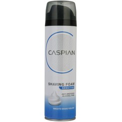 تصویر فوم اصلاح مناسب پوست حساس 200میل کاسپین Caspian Shaving Foam For Sensitive Skin 200ml