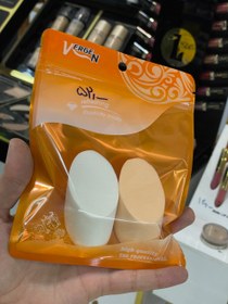 تصویر پد آرایشی دوقلو سوسیسی N111 ورژن Vergen N111 Makeup Pad Pack Of 2