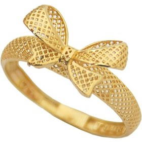تصویر انگشتر طلا پاپیون 
